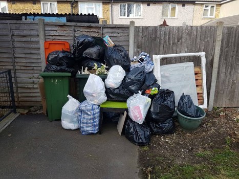 Professional team performing garage clearance in Finsbury Park