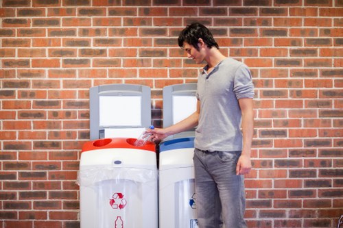 Team handling commercial waste management
